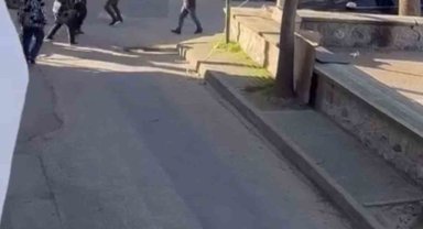 Bursa'da esnaf kavgası boks ringini aratmadı