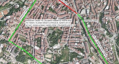 Bursa'da trafik düzenlemesi