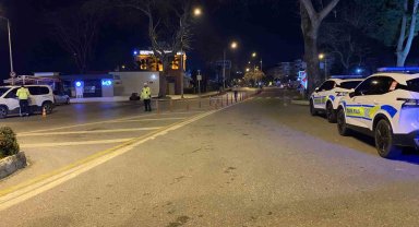Bursa'da trafikte gece denetimi