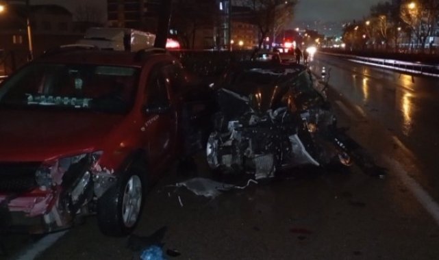 Bursa'da zincirleme kaza: 3 yaralı
