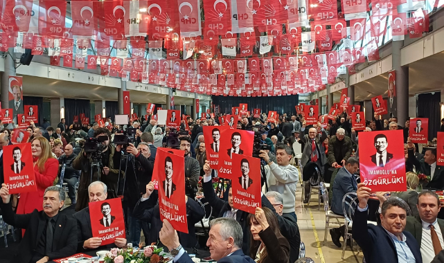CHP Bursa Bayramlaşmasında Ekrem İmamoğlu’na Destek Mesajları