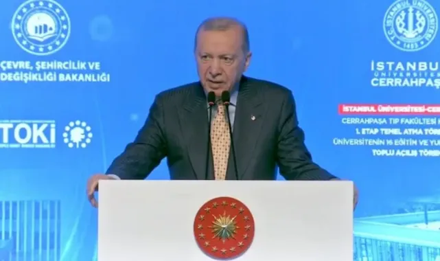  Erdoğan'dan İBB'ye Cerrahpaşa tepkisi