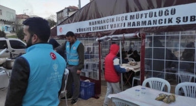 Harmancık’ta Ramazan Ayı Boyunca İftar Çadırı Vatandaşları Buluşturuyor