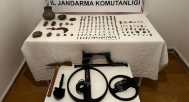 Kaçak Tarihi Eser Operasyonunda 349 Parça Ele Geçirildi