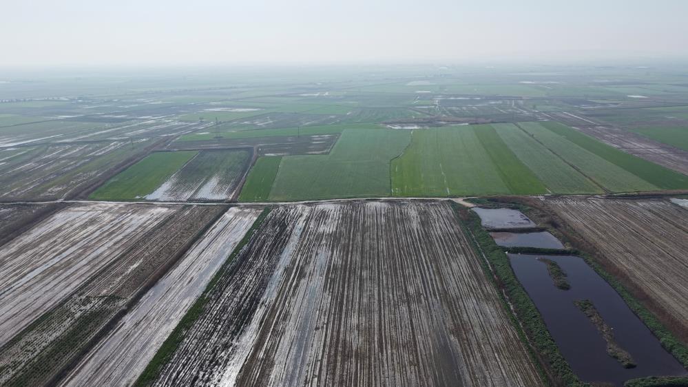 Karacabey’de Tarım Arazileri Sular Altında Kaldı