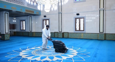 Kestel Belediyesi Camilerde Ramazan Bayramı Öncesi Temizlik Çalışması Başlattı