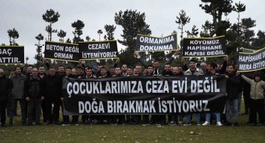 Köylülerden meraya yapılması planlanan cezaevine tepki