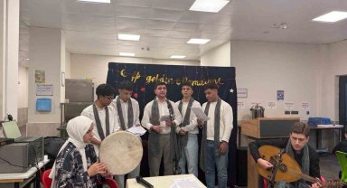 Öğrenciler ve şehit aileleri aynı sofrada buluştu