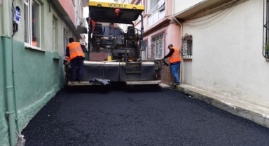 Osmangazi Belediyesi Çiftehavuzlar Mahallesi’nde Asfalt Çalışması Gerçekleştirdi