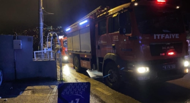 Osmangazi'de Yangın Paniği