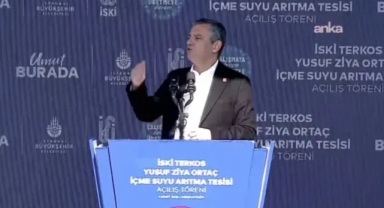 Özgür Özel’den Su Arıtma Tesisinde Esprili Açılış