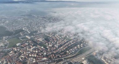 Sis Bursa'nın yarısını yuttu