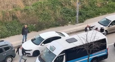 Trafikte coplu kavganın failleri yakalandı: 180 bin lira ceza kesildi