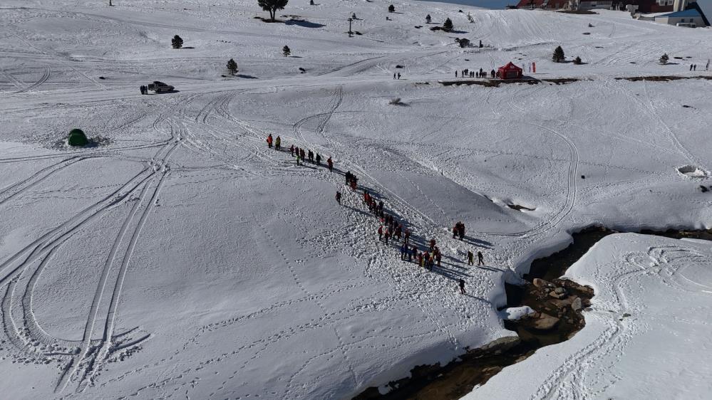 Uludağ’da AFAD Öncülüğünde Çığ Tatbikatı Gerçeğini Aratmadı