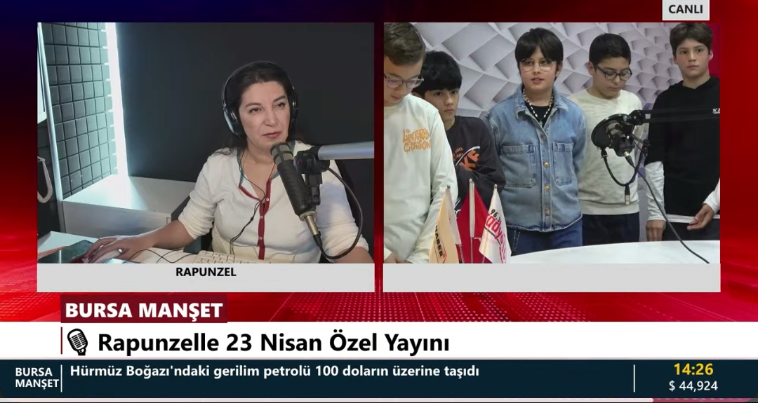 23 Nisan'da Anlamlı Devir Teslim: Çocuklardan Barış ve Mutluluk Mesajı