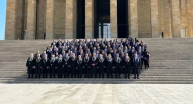 AYM Heyeti 64. Kuruluş Yıl Dönümünde Anıtkabir’i Ziyaret Etti