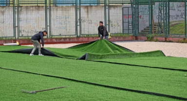 Bursa Büyükşehir’den Bağlarbaşı Spor Tesisleri’ne yenileme hamlesi