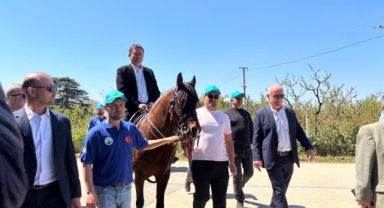 Bursa'da Fetih Coşkusu Rahvan At Koşusu ile Yaşandı