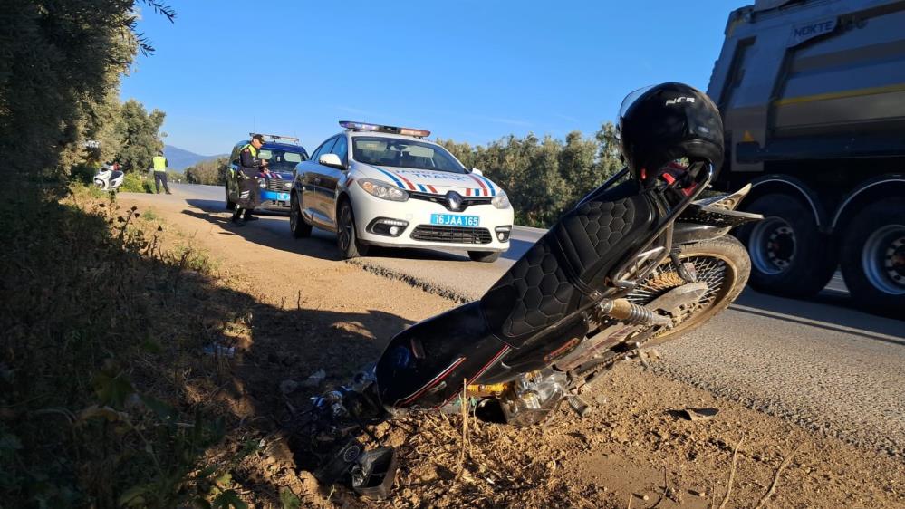 Bursa’da Motosiklet Kazası: 1 Kişi Yaralandı