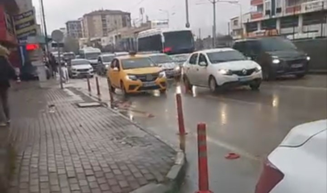 Bursa'da tehlikeli manevra: 3 bin lira ceza kesildi