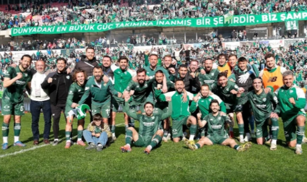 Bursaspor 1. Lig’e Yükselmeye Çok Yakın: Şampiyonluk Kapıda