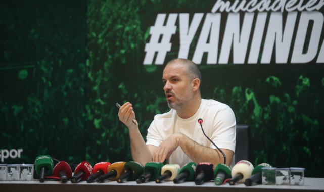 Bursaspor Teknik Direktörü Mustafa Er, transfer takvimini açıkladı