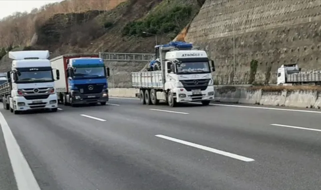 Drone Destekli Denetimlerde Binlerce Tır ve Kamyona Ceza