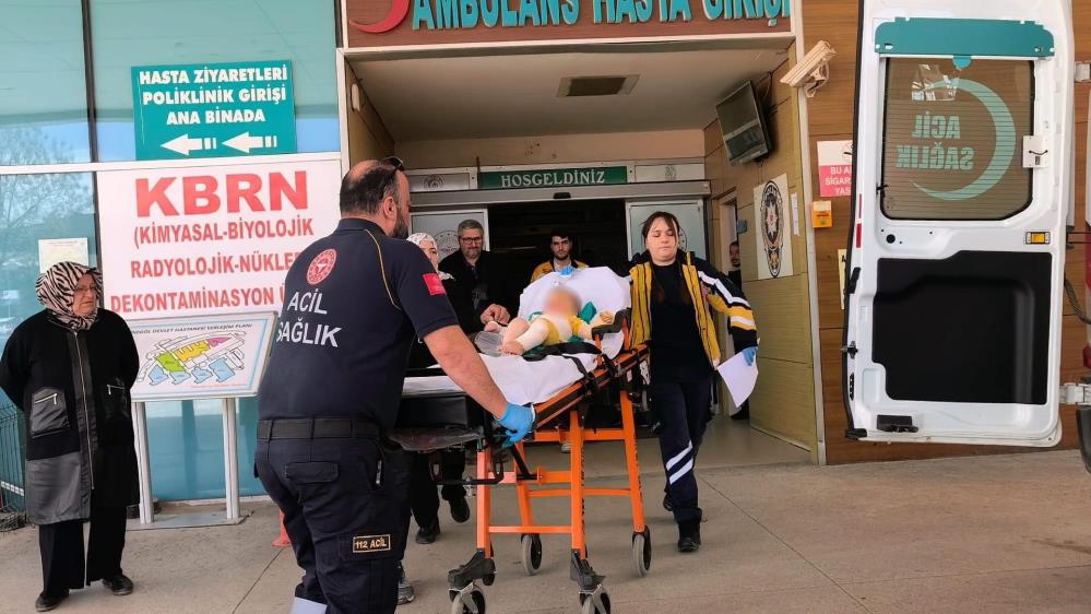 İnegöl'de 9 Aylık Bebek Kaynar Su Dökülmesiyle Ağır Yaralandı