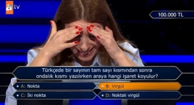 Kim Milyoner Olmak İster’de Dil Bilgisi Sorusu Gündem Oldu