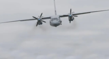 Kırım'da Askeri Nakliye Uçağı Düştü