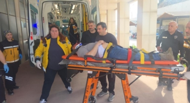 Orhangazi'de Çatıdan Düşen Usta Ağır Yaralandı