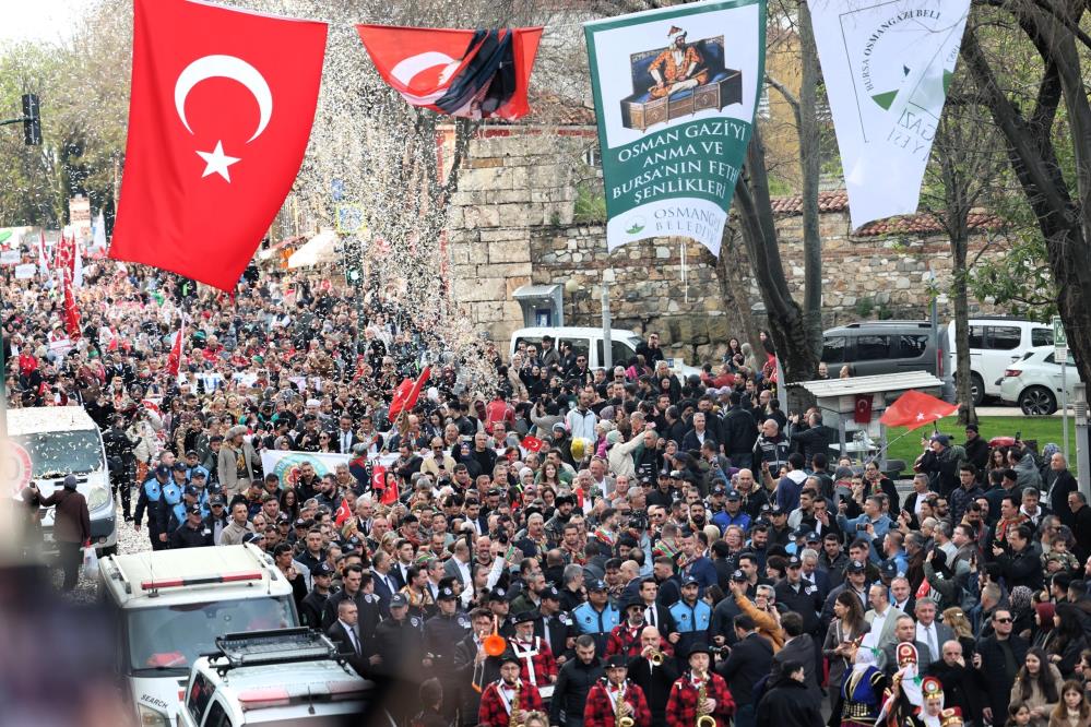 Osman Gazi’yi Anma ve Bursa’nın Fetih Günü Etkinlikleri 700. Yıla Damga Vurdu