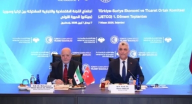 Türkiye-Suriye JETCO Toplantısı: İkili Ticaret Hedefi 10 Milyar Dolar