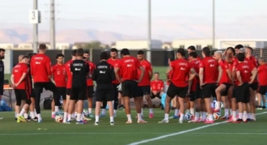A Milli Takım Paraguay Maçı Hazırlıklarına Başladı