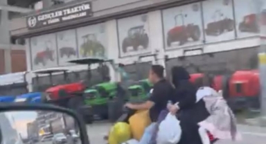 Bursa’da Elektrikli Scooter Üzerindeki Tehlikeli Yolculuk 