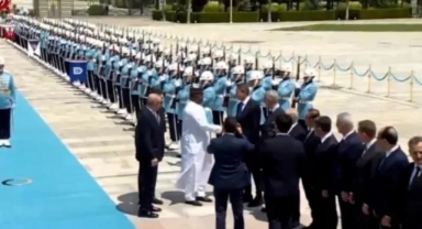 Cumhurbaşkanı Erdoğan, Nijer Cumhurbaşkanı Tchiani’yi Resmi Törenle Karşıladı 