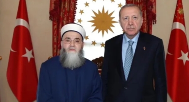 Erdoğan, Cübbeli Ahmet ile Dolmabahçe Ofisi’nde Görüştü 