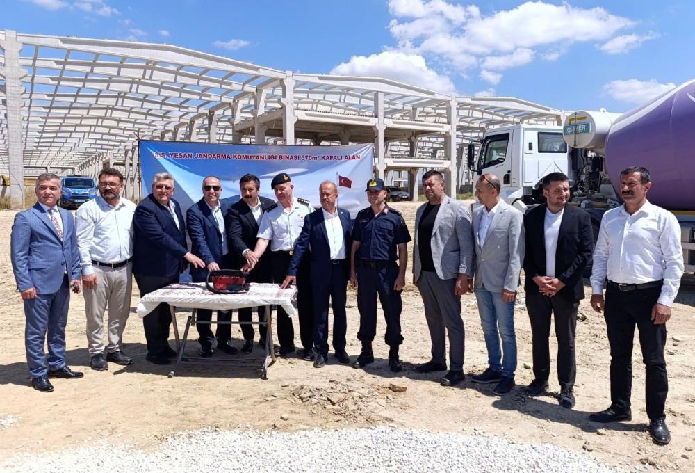 Yenişehir’de Jandarma Hizmet Binasının Temeli Atıldı