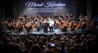 64. Bursa Festivali Muhteşem Konserle Başladı 