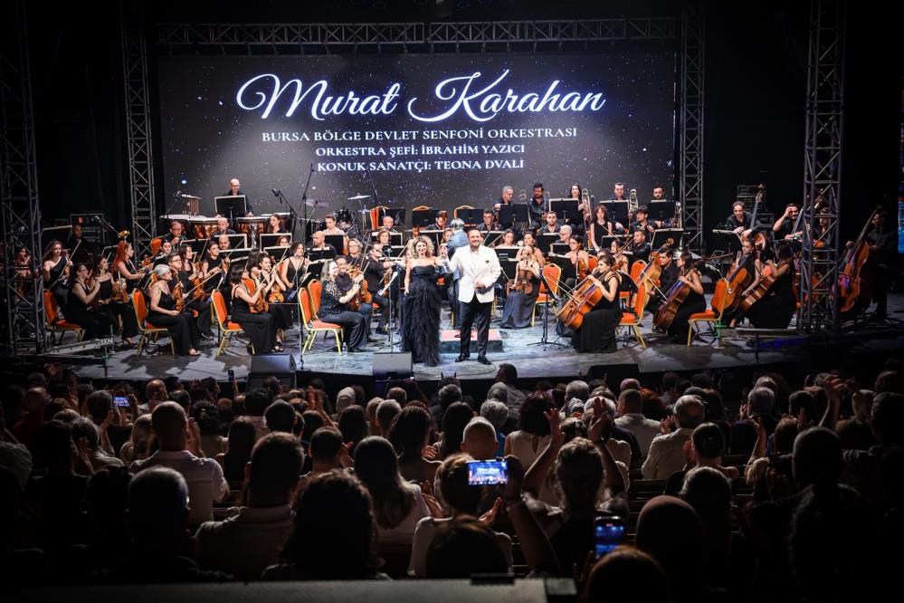 64. Bursa Festivali Muhteşem Konserle Başladı 