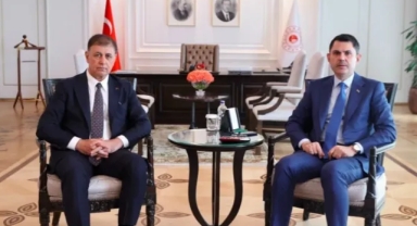 Bakan Murat Kurum ile Cemil Tugay bir araya geldi