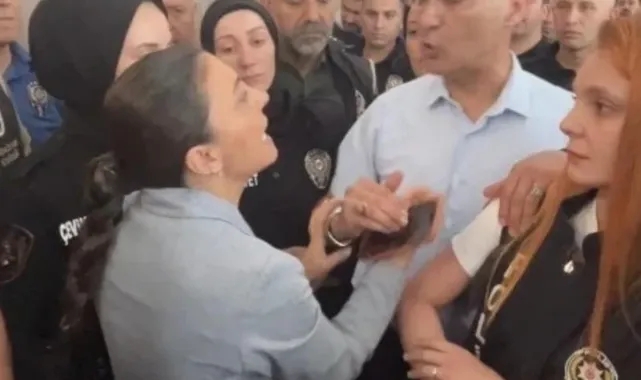 Bozbey Davası Öncesi Adliyede Gerginlik! CHP'li Vekil ile Polis Arasında Tartışma