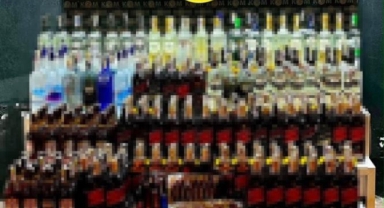 Bursa'da Sahte Alkol Operasyonu! 297 Şişe Sahte İçki Ele Geçirildi 