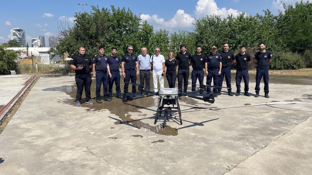 Bursa'da Yangınlara 10 Saniyede Müdahale Eden Yerli Drone Tanıtıldı