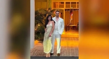 Çağatay Ulusoy ve Aslıhan Malbora’dan Düğünde Aşk Pozları