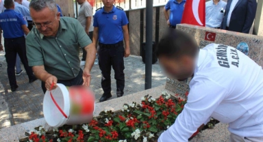 Gemlik'te Hükümlülerden 15 Temmuz Şehitlerine Vefa 