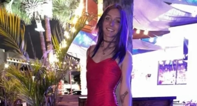 Genç kadın, sevgilisinin gözleri önünde timsah tarafından paramparça edildi