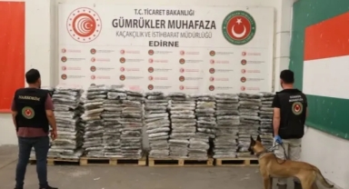 Kapıkule'de Dev Uyuşturucu Operasyonu! 1 Ton 153 Kilogram Uyuşturucu Ele Geçirildi