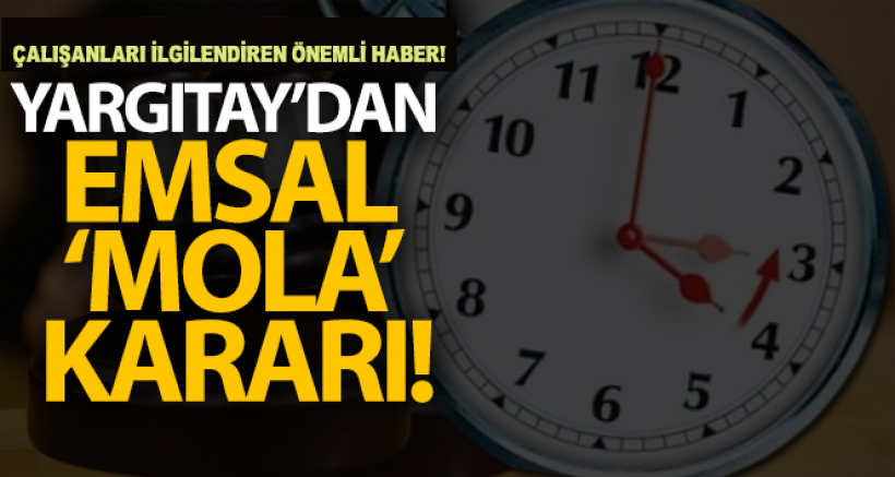 24 Saat Çalışan İşçiye 4 Saat Mola