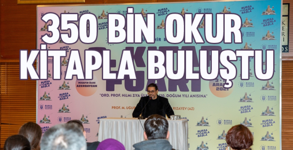350 Bin Okur Kitapla Buluştu